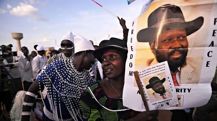 Salva Kiir is seeking re-election at the country's first national poll since independence