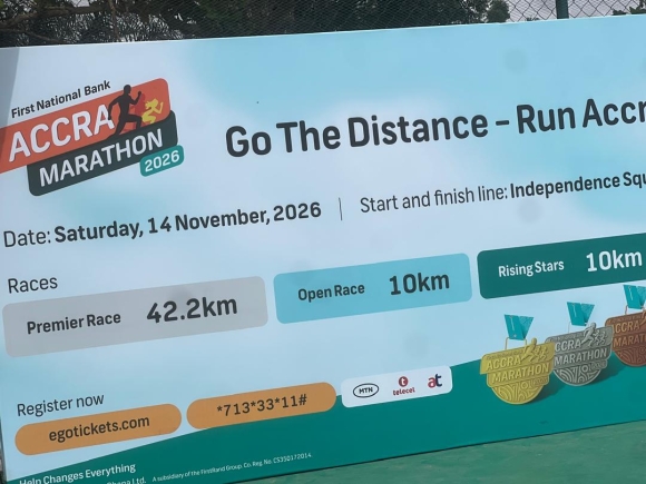 Accra Marathon returns Nov 14 with full 42.2km race and new route for 35th edition