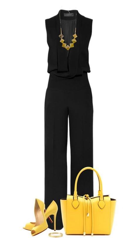 black jumpsuit