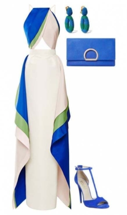 white and blue combo