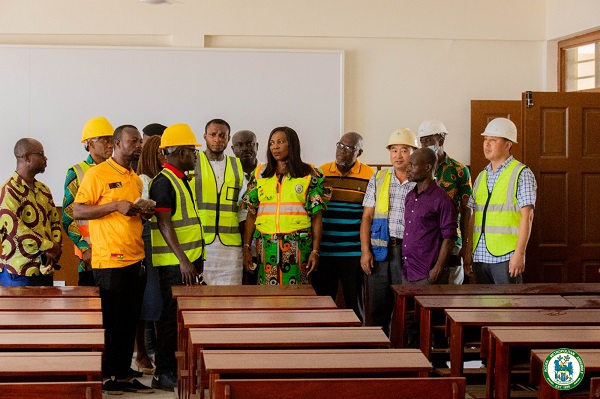 Newly furnished classroom 