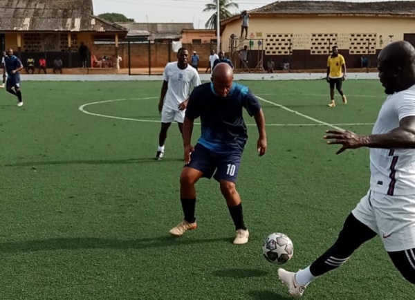 Former stars grace Easter match at Mamprobi 