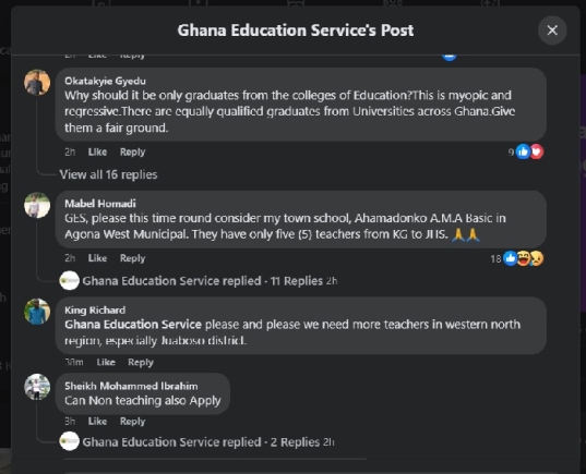 Some of the comments