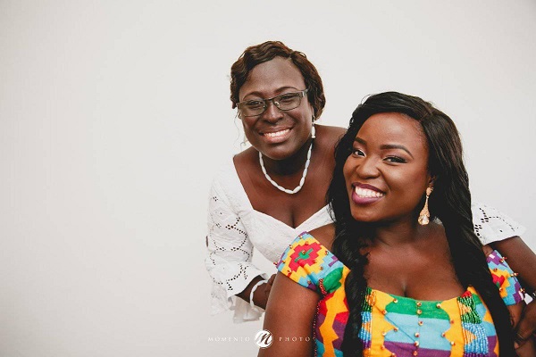 Dr Attoh and her mother, Ms Esther Adjei