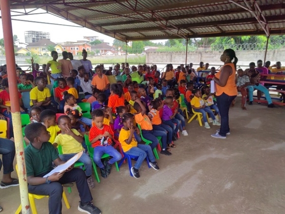 Vice President of IMIS making a presentation