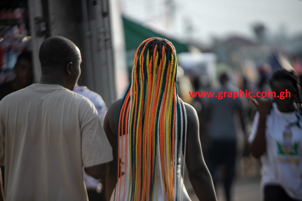 Different hairstyles