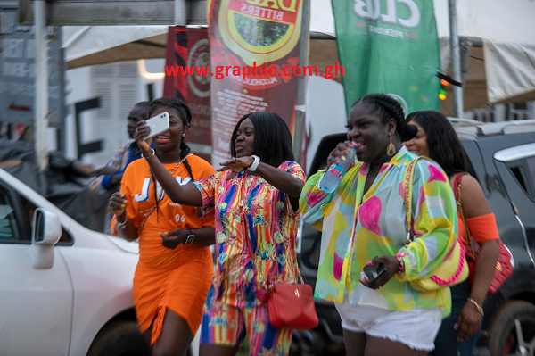 Revellers showed what they've got