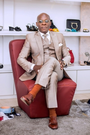 Nana Sarfo is always ready to serve customers