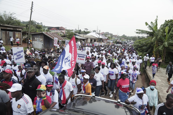 Many NPP members participated in the Health walk