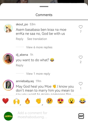 I want to marry my father- Moesha Boduong