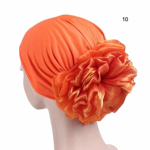 Flower turban