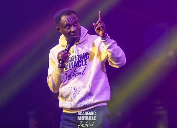 Rev. Dr Kwadwo Boateng Bempah speaking at the book launch