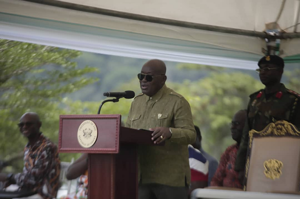President Akufo-Addo launched the Park President Akufo-Addo launched the Park