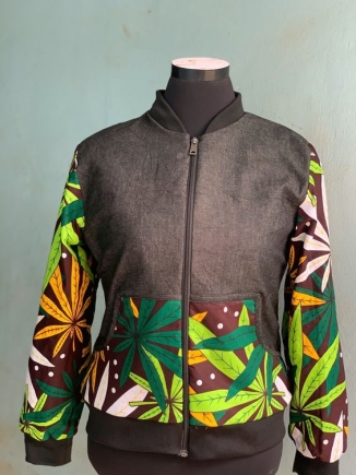 Bomber jacket combo