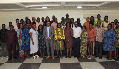 Participants at the presentation 