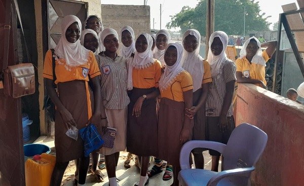 Some beneficiaries of the breakfast initiative 