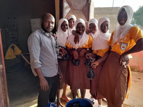 Some beneficiaries of the breakfast initiative 