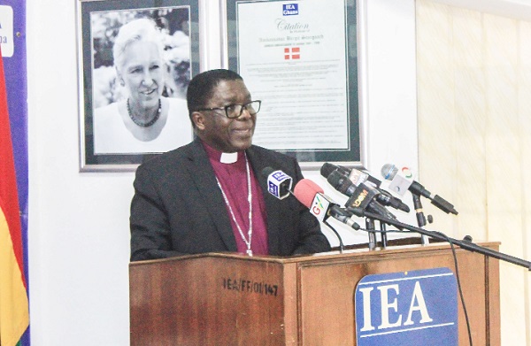 • Most Rev. Dr Paul Kwabena Boafo, Presiding Bishop of the Methodist Church Ghana