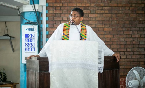 The School Chaplain, Rev. Laud Gyampoh The School Chaplain, Rev. Laud Gyampoh