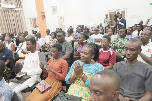 Participants in the launch.