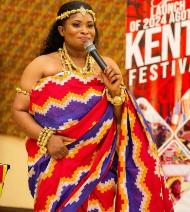 Nancy Akusika Duasimele, MC for the event