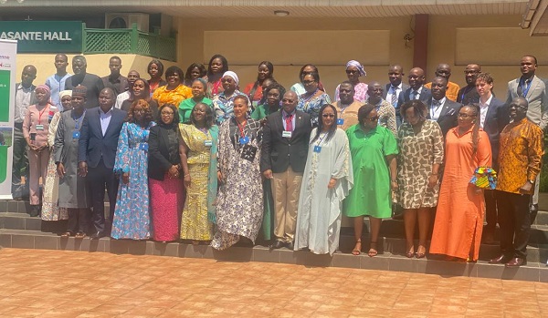 Participants at the launch of a regional training workshop and the ECOWAS Gender Observatory (ECOGO) in Accra 