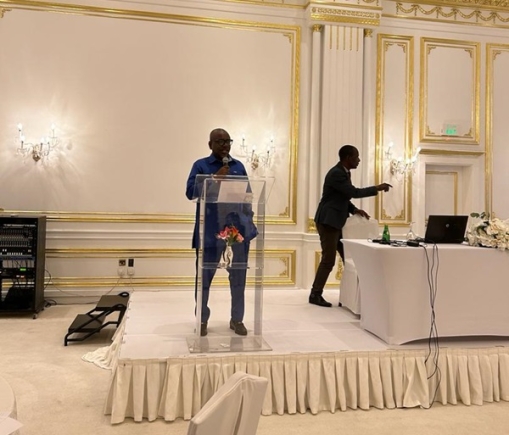 Mr Akwasi Agyeman speaking at the forum