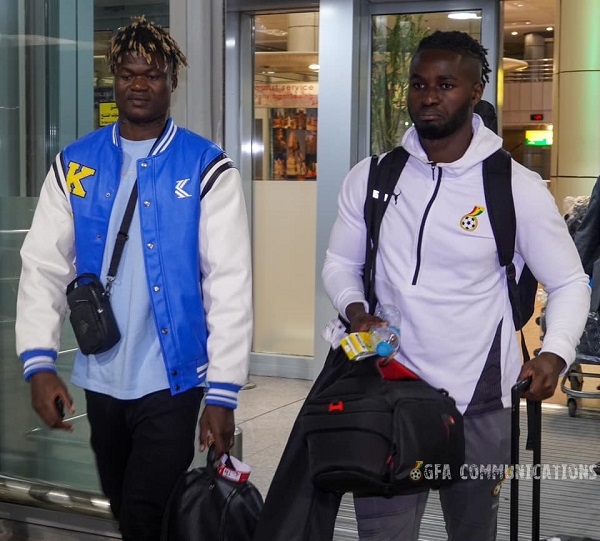 some players on arrival