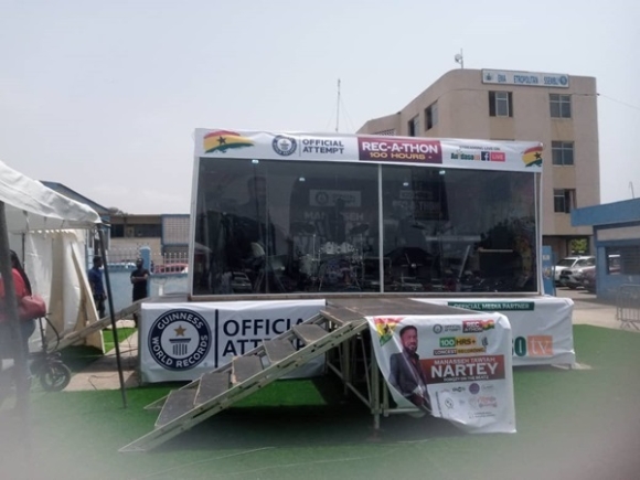 Rains washes away Forqzy Beatz's 'Rec-A-Thon' attempt