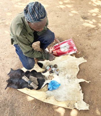 • Kojo Anawura, the herbalist had different herbs for different conditions