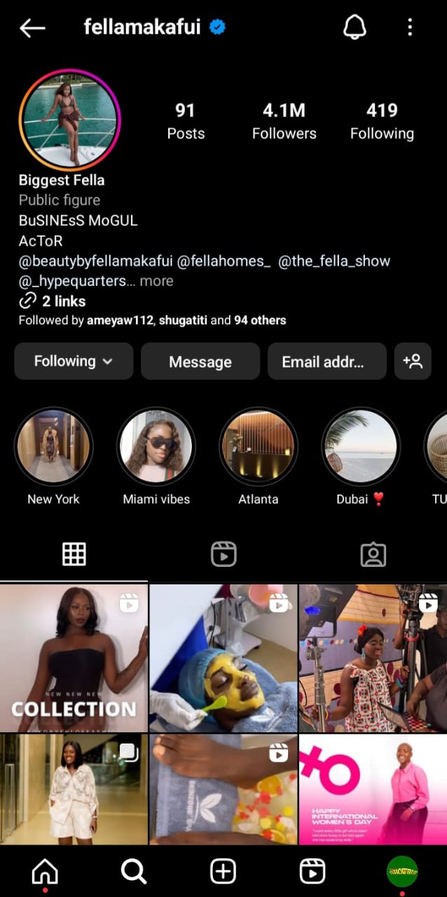 Trouble in paradise? Fella removes hubby’s last name from all social media bio