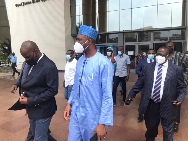 Bigwigs of the National Democratic Congress (NDC) including, the Minority Leader in Parliament and Member of Parliament (MP) for Tamale South, Haruna Iddrisu; MP for Asawase Constituency, Mohammed-Mubarak Muntaka; MP for Ablekuma South Constituency, Mr Alfred Okoe Vanderpuije; and a former Deputy Attorney General, Dr Dominic Ayine were among sympathisers of the accused who attended the court hearing.