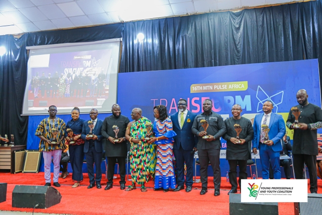 Sixteen African leaders honoured at 2025 MTN Pulse Africa role model awards in Kumasi