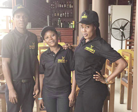 Portions friendly staff are on hand to provide excellent service