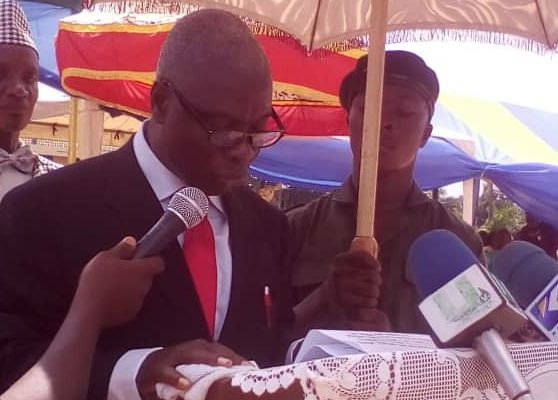 The Principal of the institute, Mr Peter Aduoko-Baah