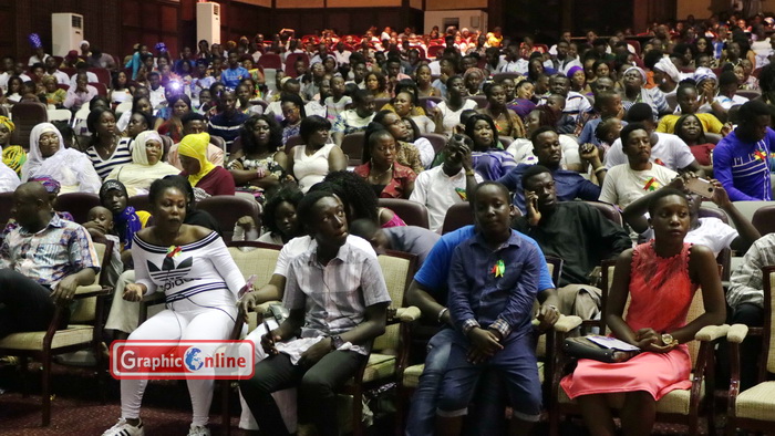 A section of parents and well wishers at the event