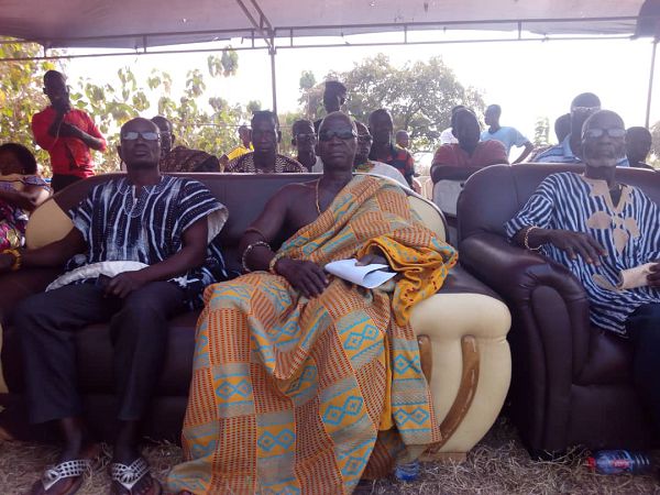 The Traditional Ruler of Beiyando Kakraka in the Krachi Nchumuru district of the Volta region, Nana Kuyon Bikanyi