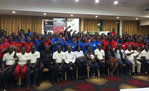 The participants, judges and some officials from the Ministry of Sanitation and Water Resources 