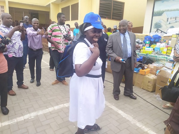 Head mistress in joy