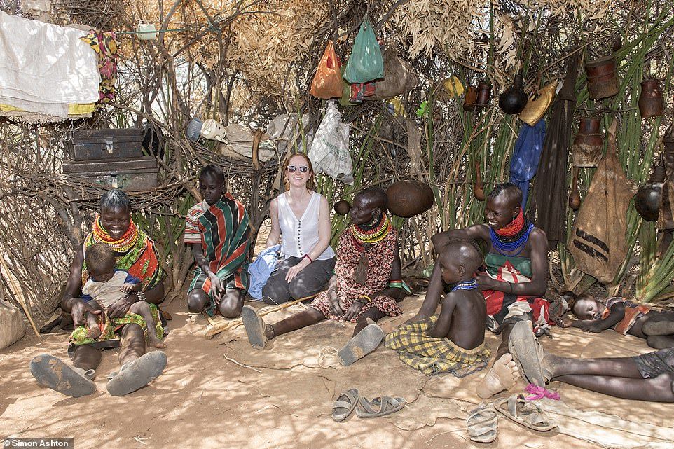 The tribe live in small dwellings called manyattas made from palm leaves, wood, and animal skins. Mothers and their children live in a separate hut to the husband, who sleeps in his own one which is suitable for conjugal visits