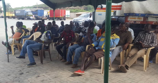 A section of the drivers at the event