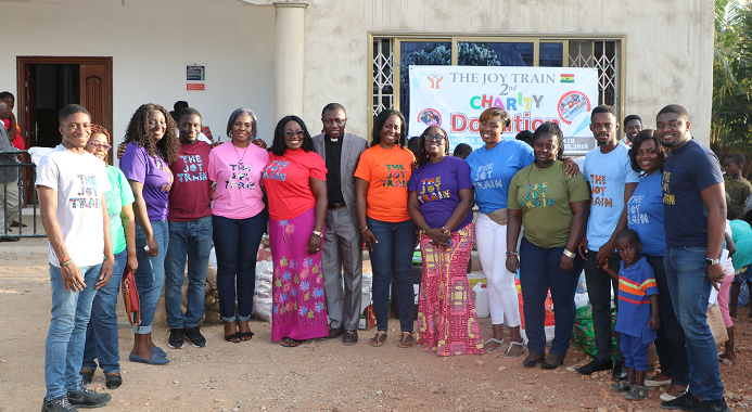 The Joy Train team The Joy Train team