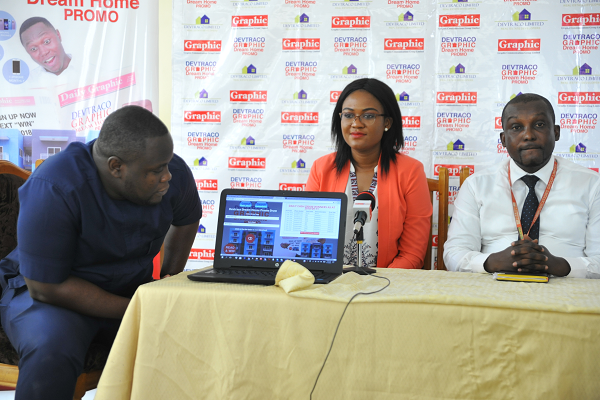 Officials from Vokacom and GCGL getting ready to start week-eight draw