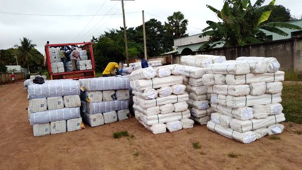 Some of the seized wax prints 