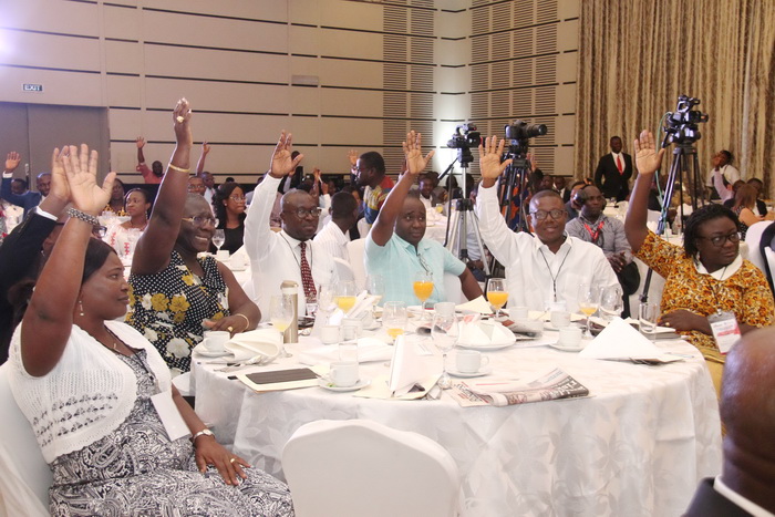 A section of participants at the Graphic Business/Stanbic Breakfast Meeting on Financing Quality Free Education in Ghana