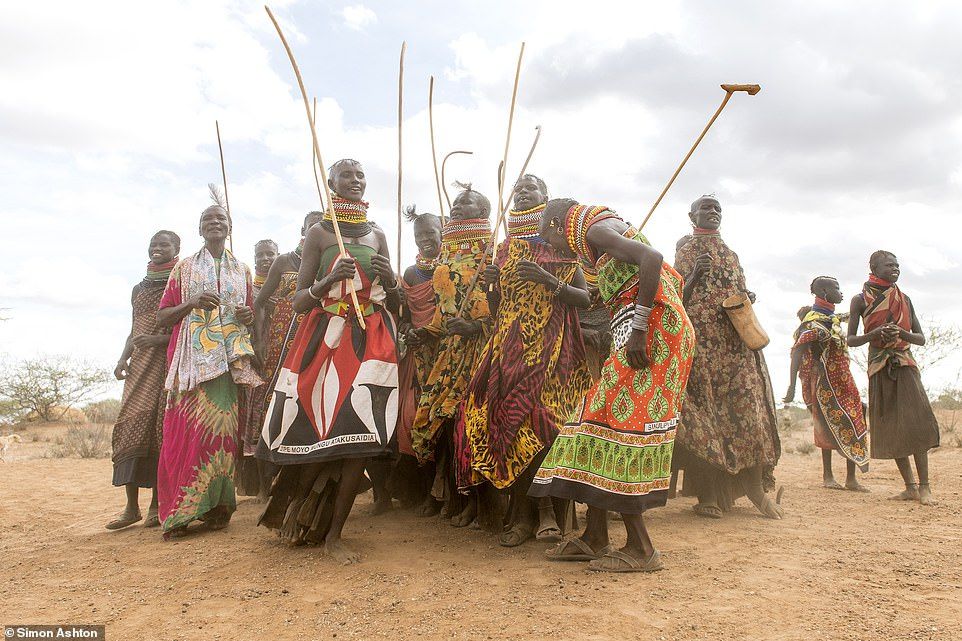 Overjoyed tribeswomen greeted us with dancing and singing as we arrived at a new solar-powered borehole paid for by British charity the Society for the Protection of Animals Abroad (SPANA) and implemented by their local partner Practical Action