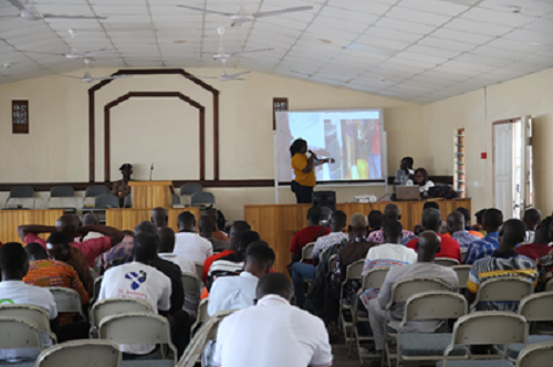 A Cross-section of participants during a presentation by the National Petroleum Authority 