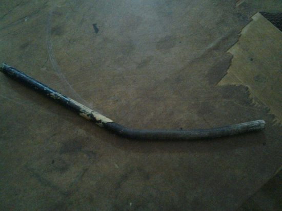 The bar that was cut to pave way for the escape