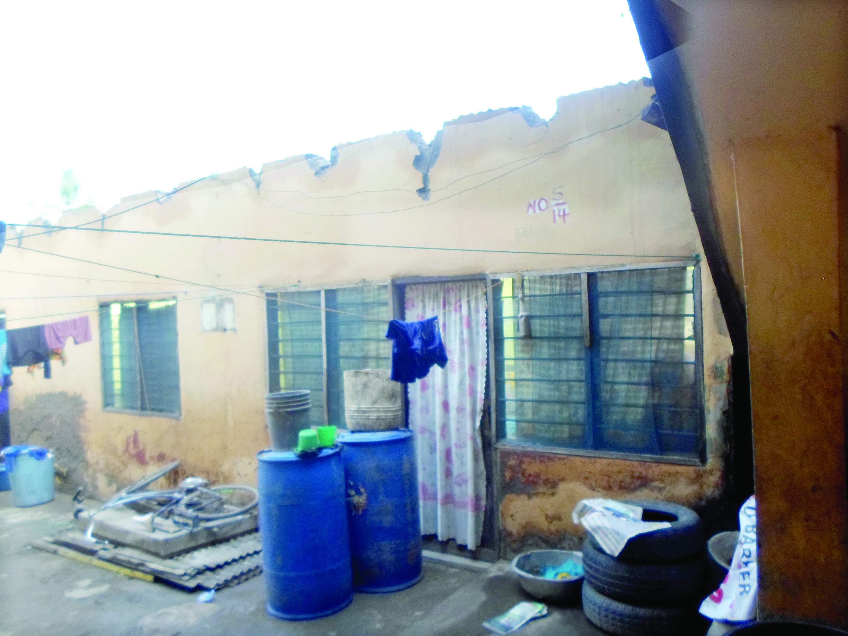 The current state of their home