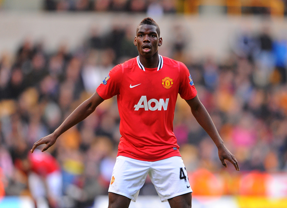 Paul Pogba left Old Trafford in 2012 in search of first-team football